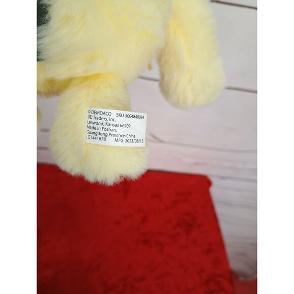 DEMDACO Oddball 7.5 x 6.5 Inch Bunny Polyester Soft Cuddly, Huggable, Toy, Plush - Picture 4 of 7